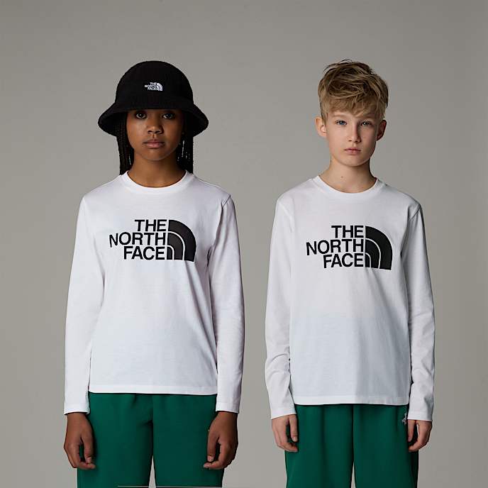 Easy-T-shirt met lange mouwen voor tieners - 1