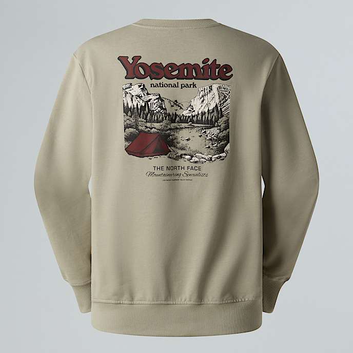 Unisex Vintage Postcard Relaxed Sweatshirt - 1