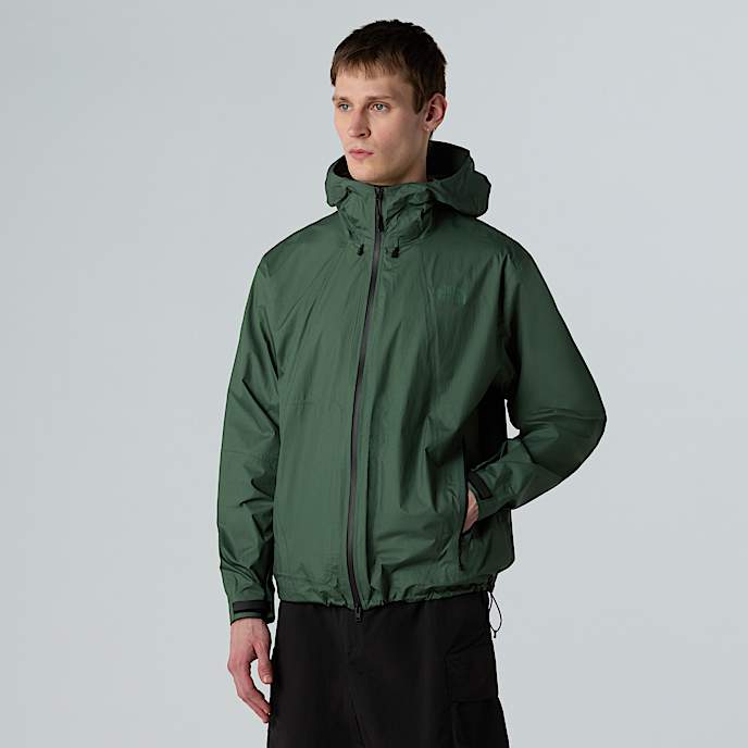 Klein verpackbare Regenjacke für Herren - 1