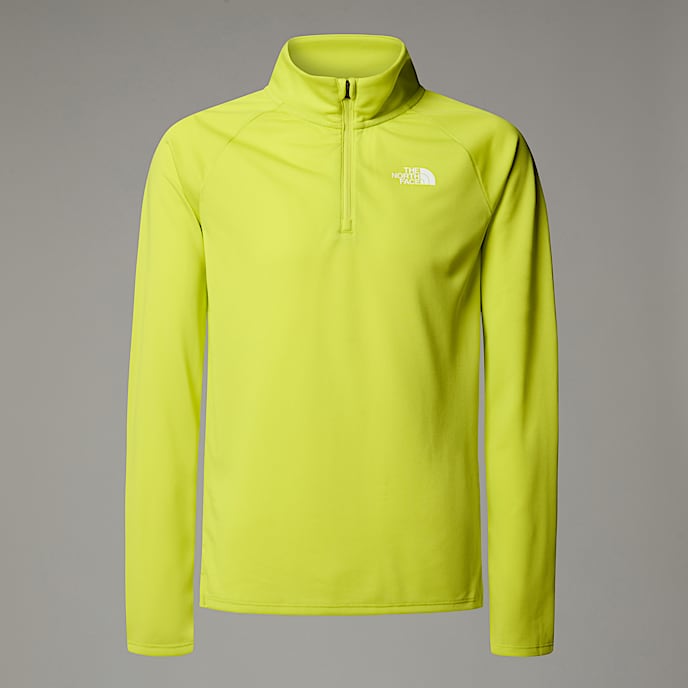Never Stop-top met kwartrits en lange mouwen voor tieners - 1