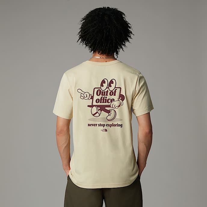 Cartoon Logo relaxt geschnittenes T-Shirt - 1