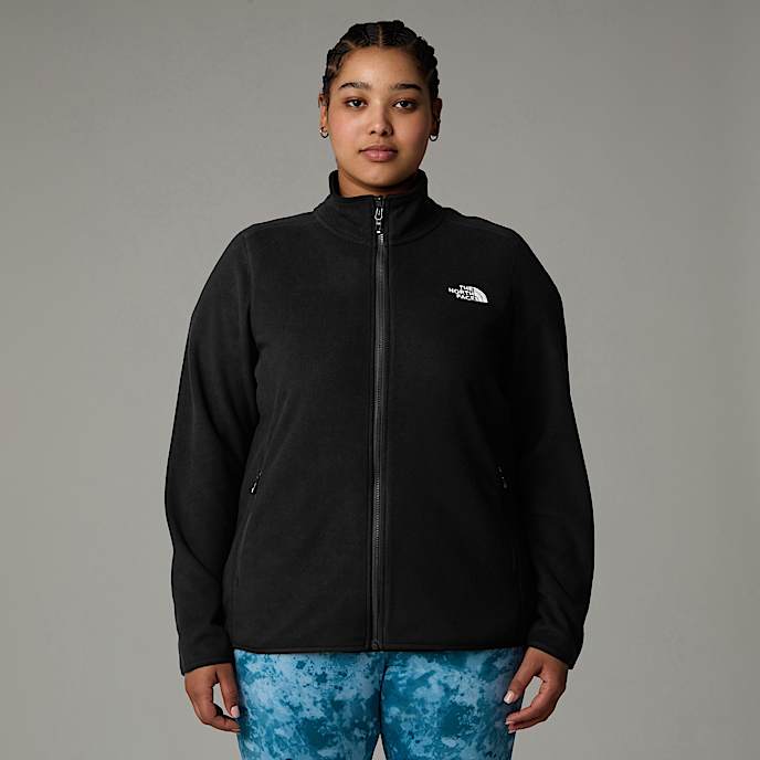 Women's Plus Size 100 Glacier Full-Zip Fleece - 1