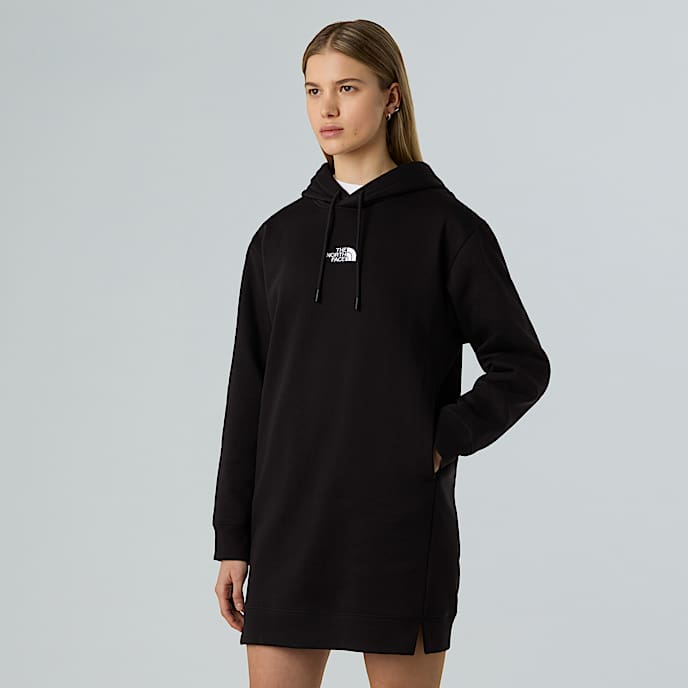Essential relaxt geschnittenes Kapuzenkleid für Damen - 1