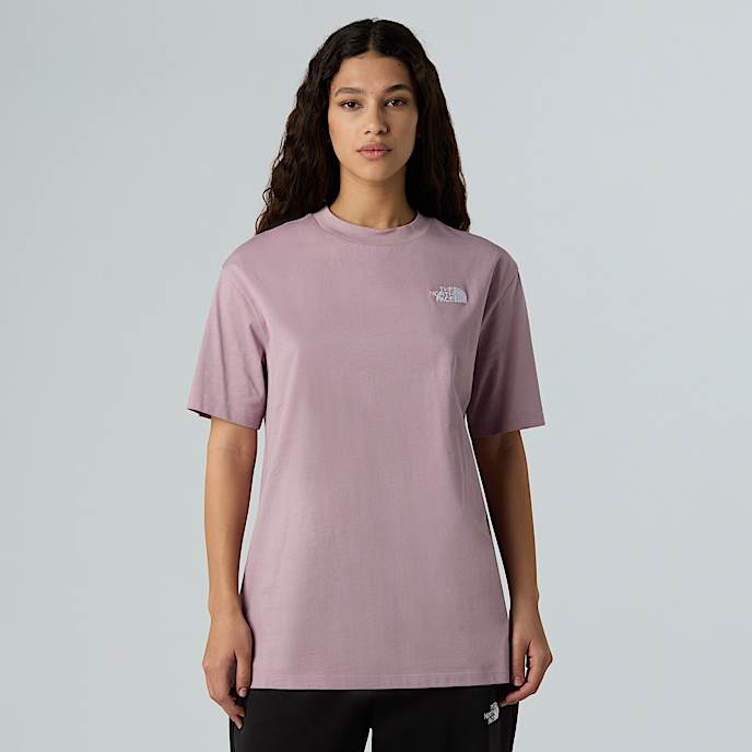 Simple Dome T-Shirt in Oversize für Damen - 1