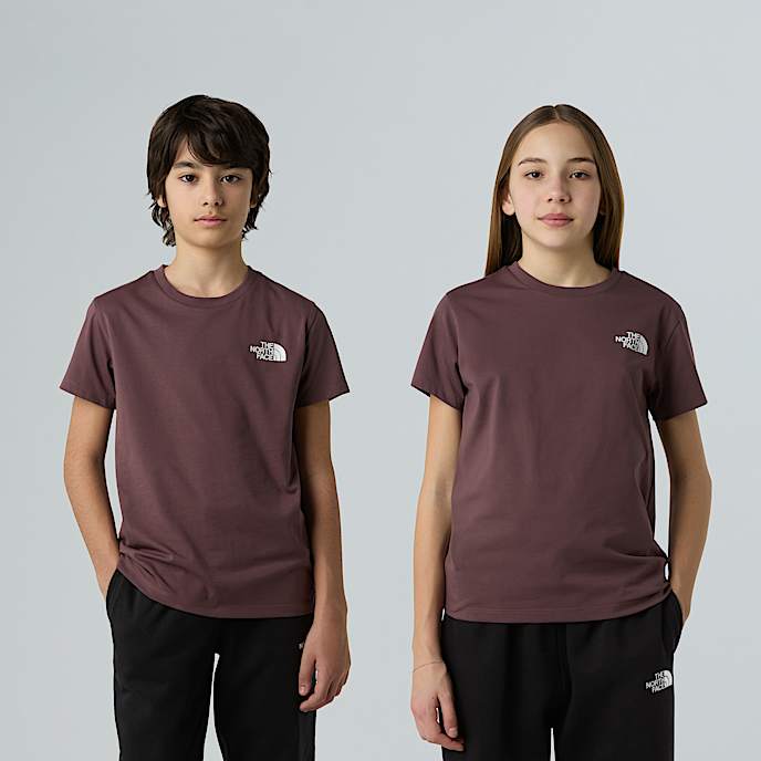 Simple Dome-T-shirt voor tieners - 1