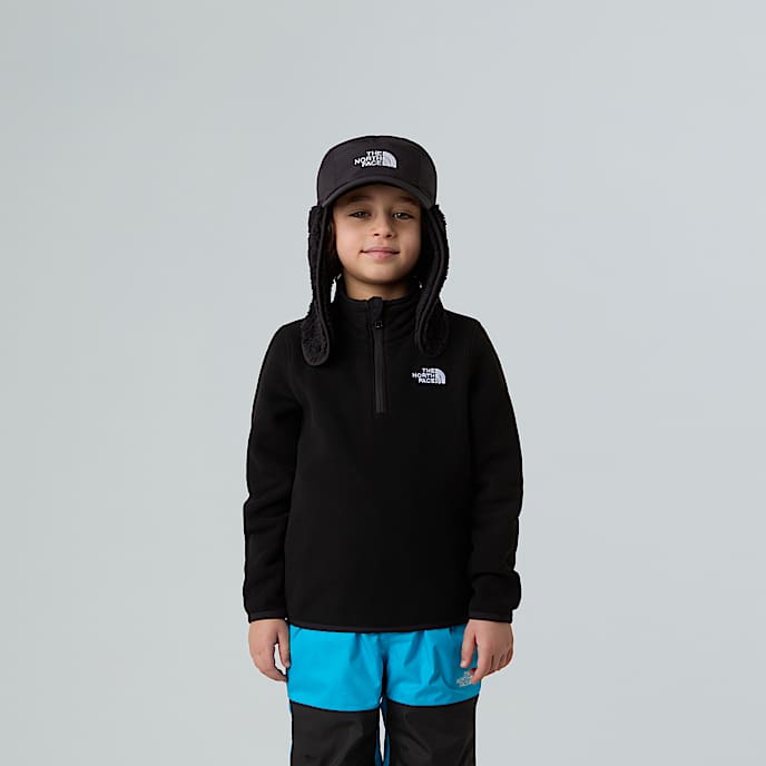 Pile Glacier con cerniera a 1/4 da bambini - 1
