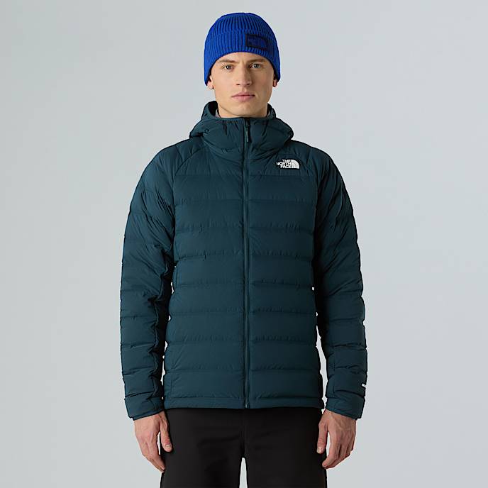Men's Abseil Stretch Down Hooded Jacket - 1