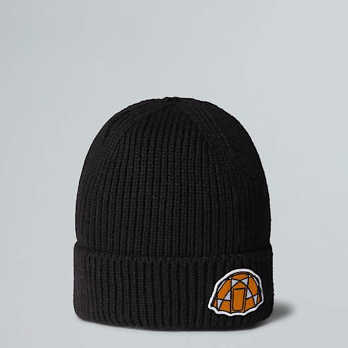 Bonnet à revers et logo carré TNF - 1