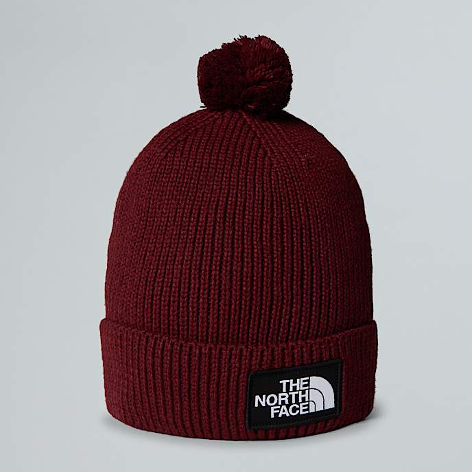 TNF Logo Box-beanie met pompom - 1