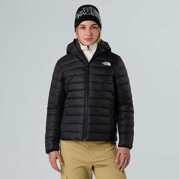 Chaqueta de plumón con capucha Classic para mujer - 1