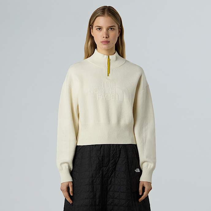 Women's Half-Zip Logo Sweatshirt - 1