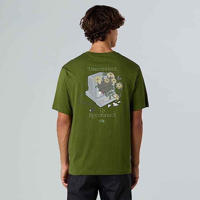 T-shirt Connect Relaxed Graphic da uomo - 1