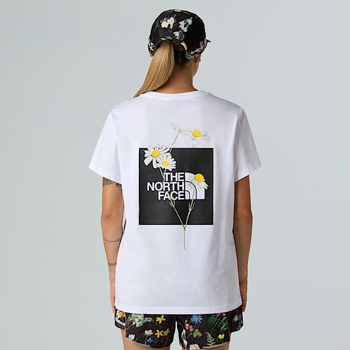 T-shirt descontraída Alpine Flower para mulher - 1
