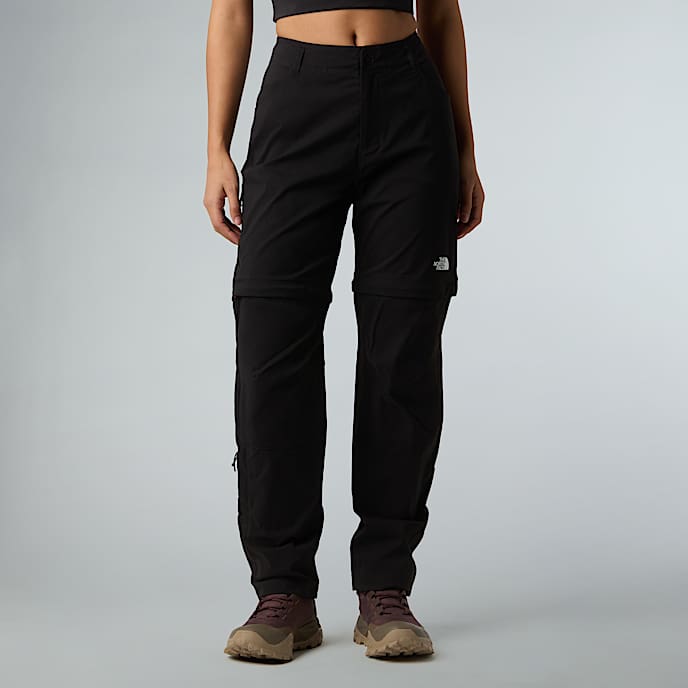 Afritsbare Exploration-broek met normale pasvorm en rechte pijpen voor dames - 1