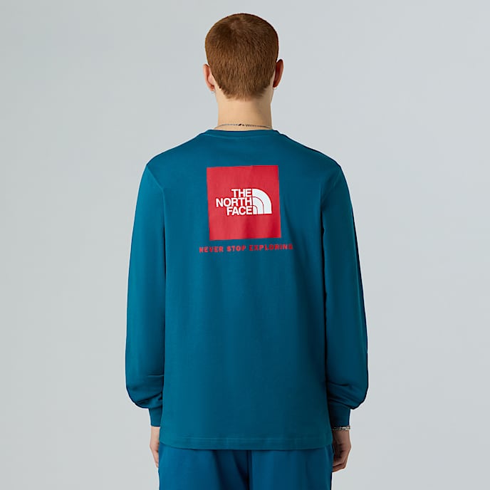 NSE Box-T-shirt met lange mouwen voor heren - 1