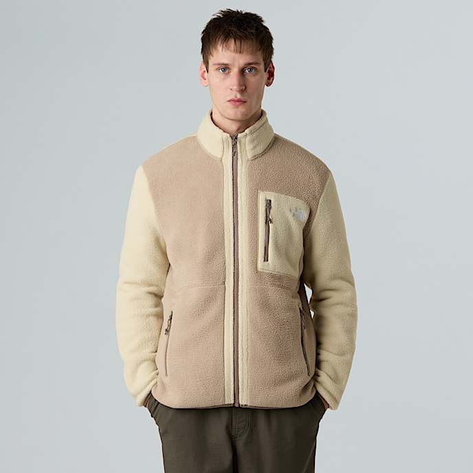 Yumiori Fleecejacke mit durchgehendem RV für Herren - 1