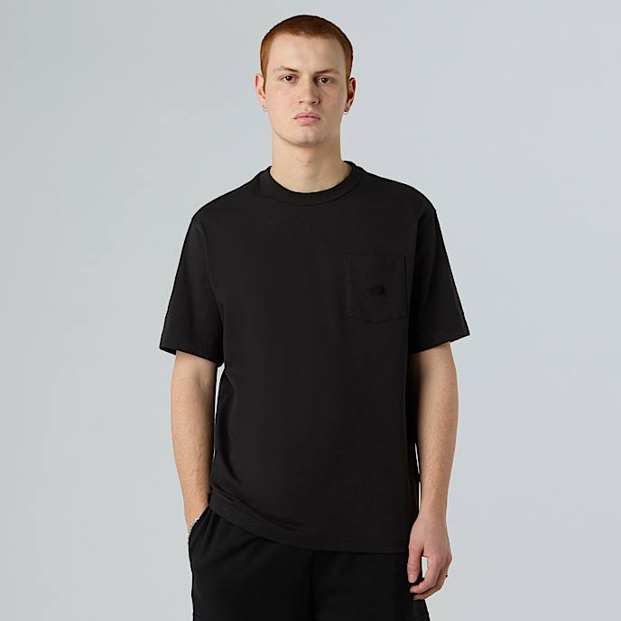 T-shirt descontraída com bolso Dome para homem - 1