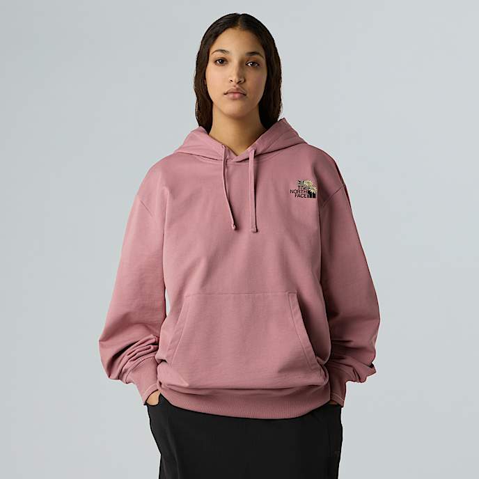 Felpa con cappuccio Dome Flower Relaxed Graphic unisex - 1