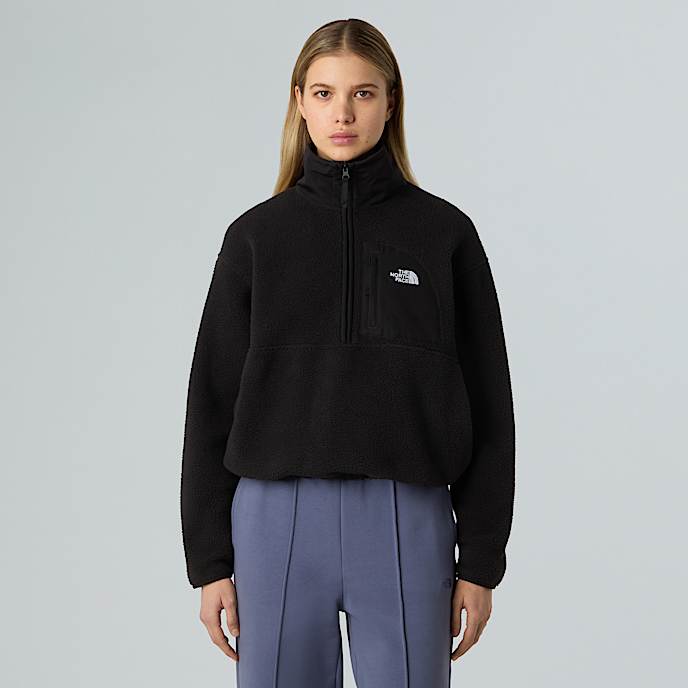 Yumiori Off-Peak Fleecejacke mit 1/2-langem RV für Damen - 1