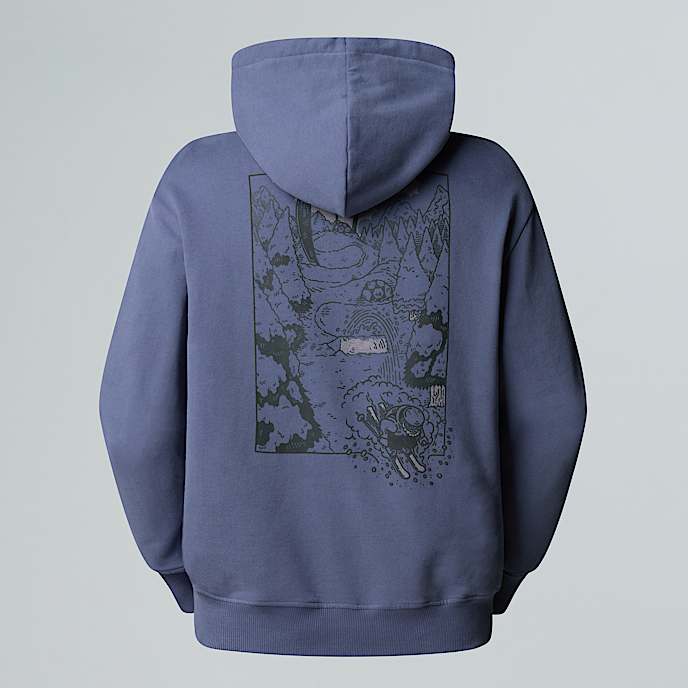 Felpa con cappuccio Powder Days Relaxed Graphic unisex - 1