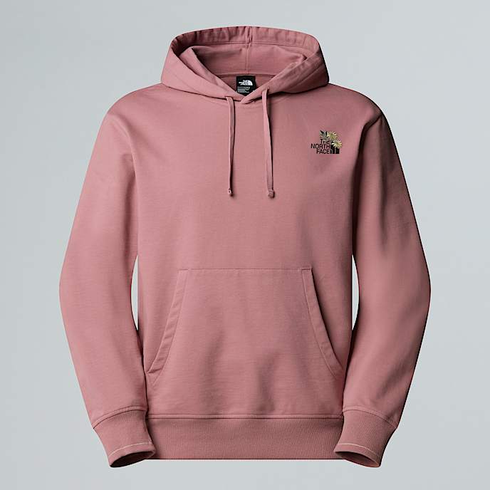 Dome Flower relaxt geschnittener Kapuzenpulli mit Grafik in Unisex - 1