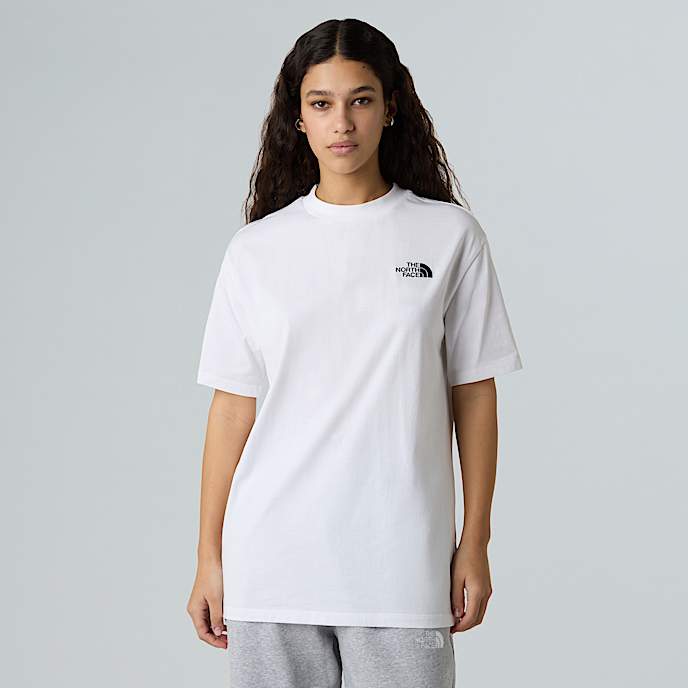 Simple Dome T-Shirt in Oversize für Damen - 1