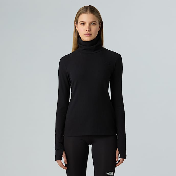 Maglia a maniche lunghe Turtleneck da donna - 1