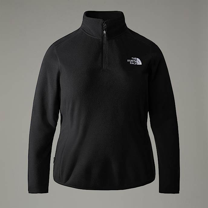Women's Plus Size 100 Glacier 1/4 Zip Fleece - 1
