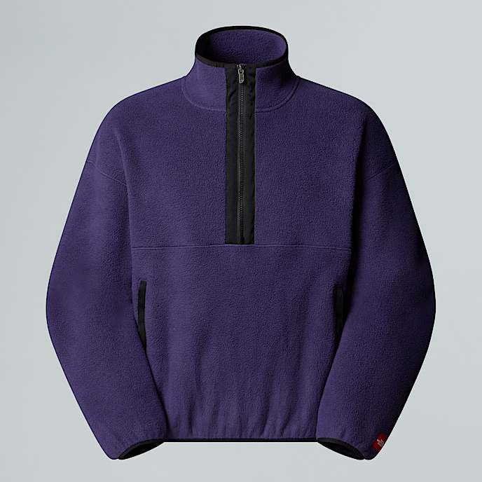 Uniseks Red Box-fleece met halve rits - 1