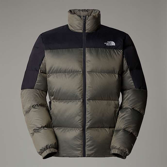 Mens grey north face puffer jacket deals