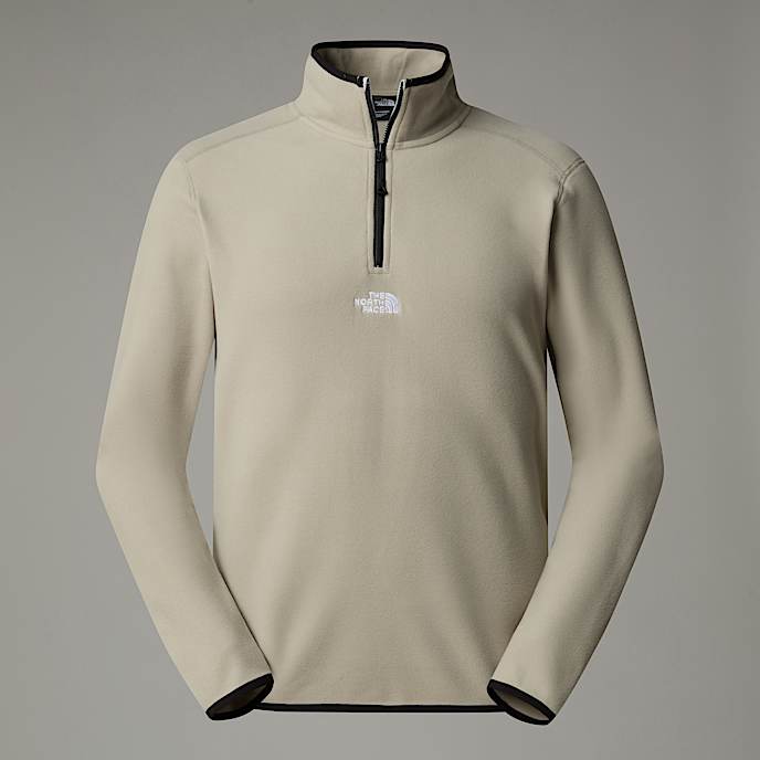 Grey fleece half zip new arrivals