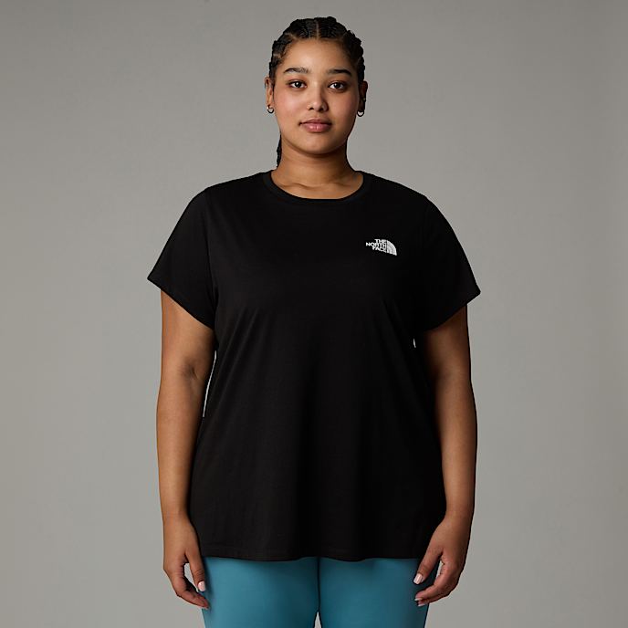 Black plus size tops uk online