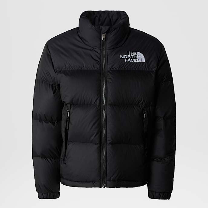 Black north face bubble coat sales
