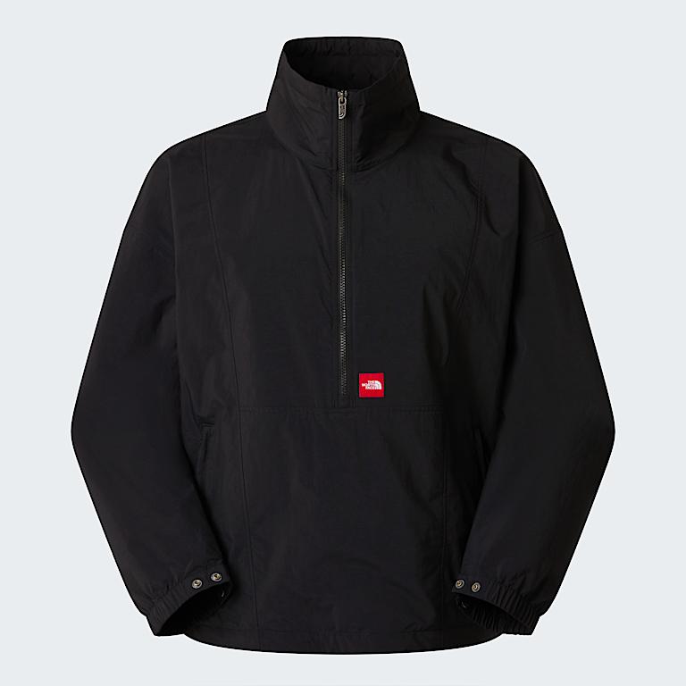 Unisex Red Box Packable Hooded Wind Jacket | The North Face FI