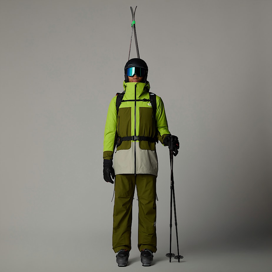 Giacca Summit Verbier GORETEX da uomo TNF Meadow GrassForest OliveClay Grey ALT4