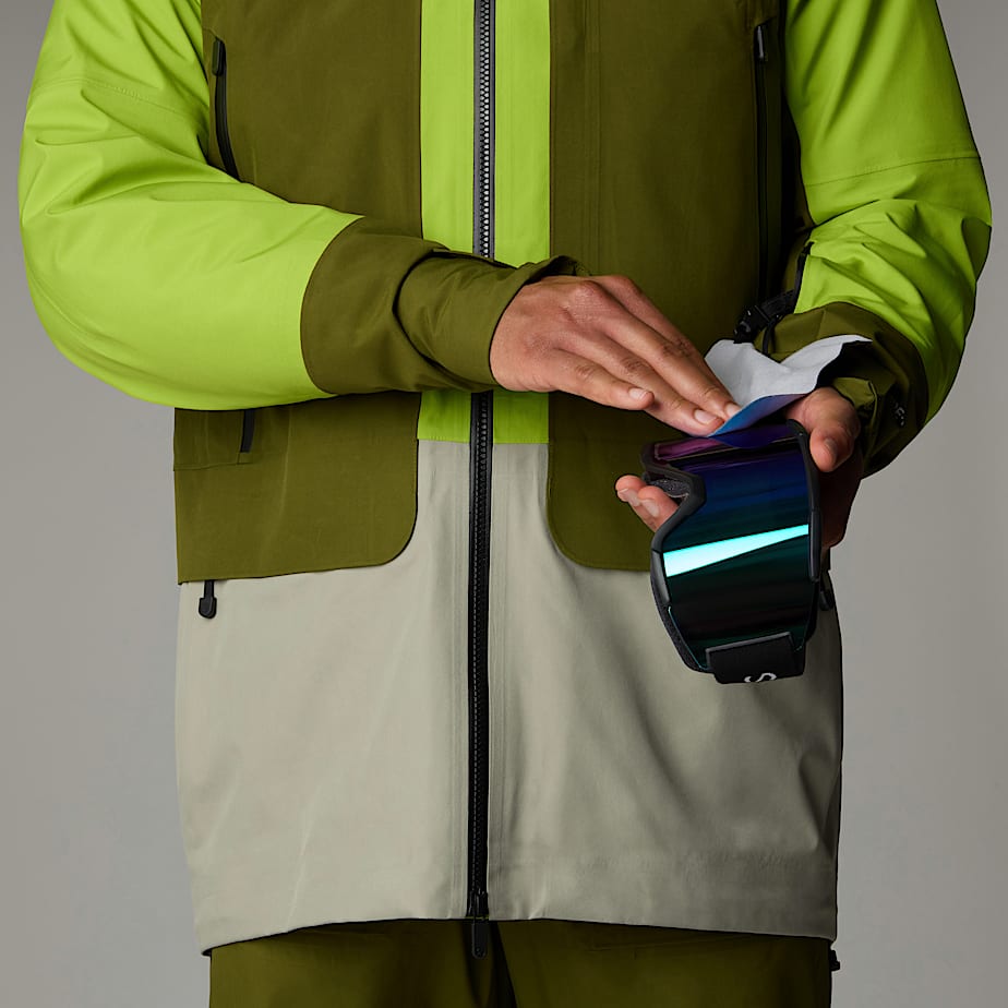 Giacca Summit Verbier GORETEX da uomo TNF Meadow GrassForest OliveClay Grey ALT10