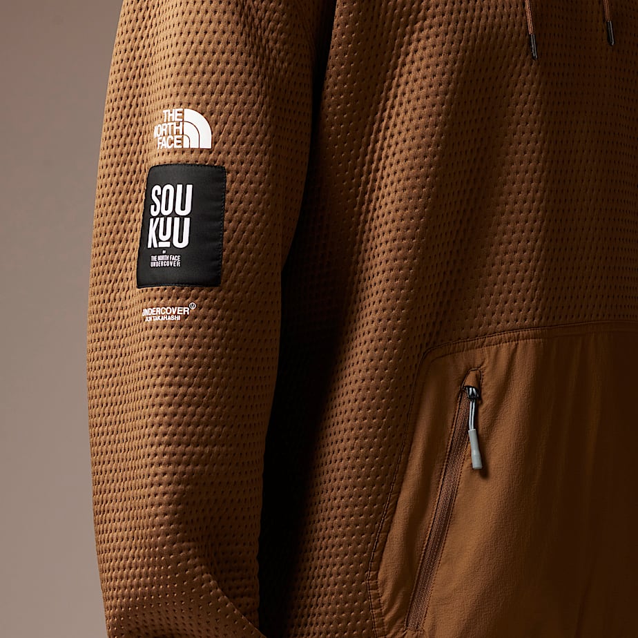 The North Face X Undercover Soukuu DotKnit Double Hoodie TNF ALT5