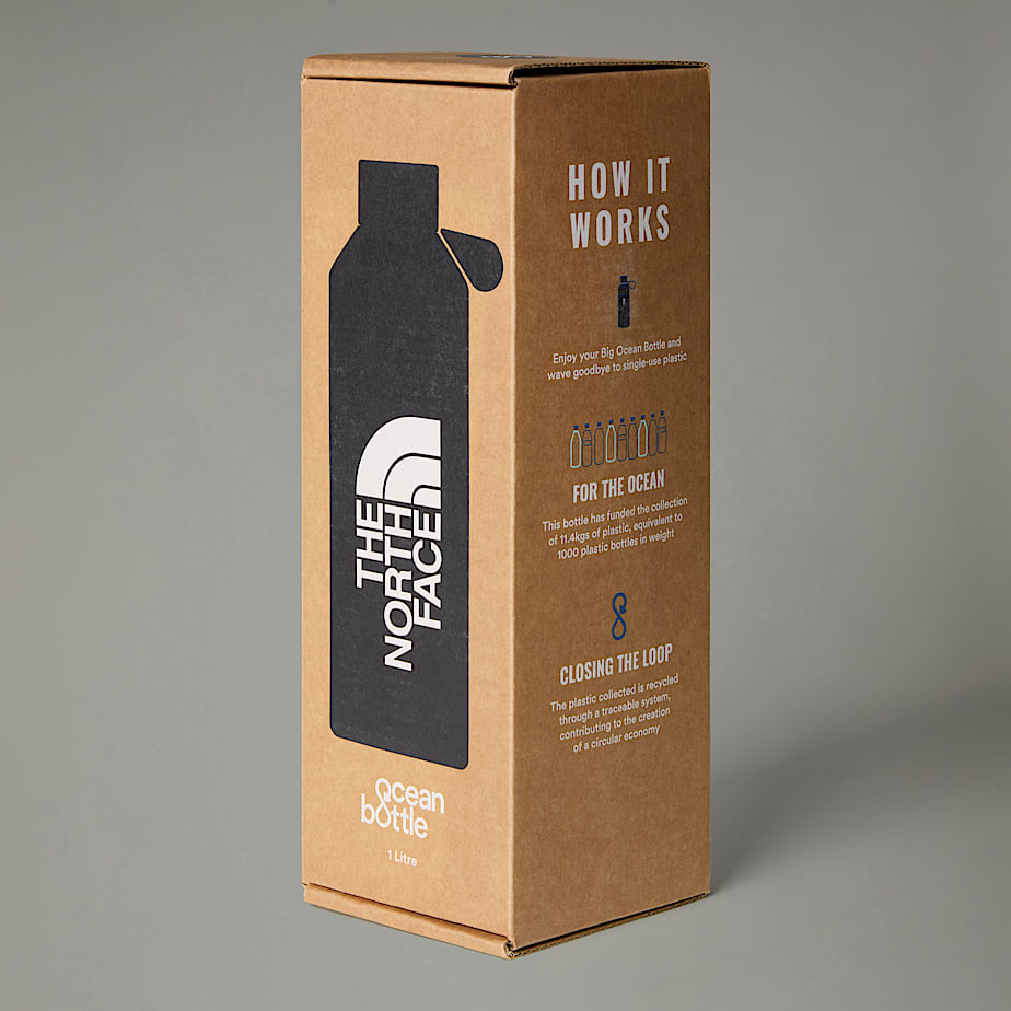 海外モデル★The North Face Water Bottle 黒★新品 The North Face - TNF Water 1l TNF Black - Bottle | Nuclear Blast