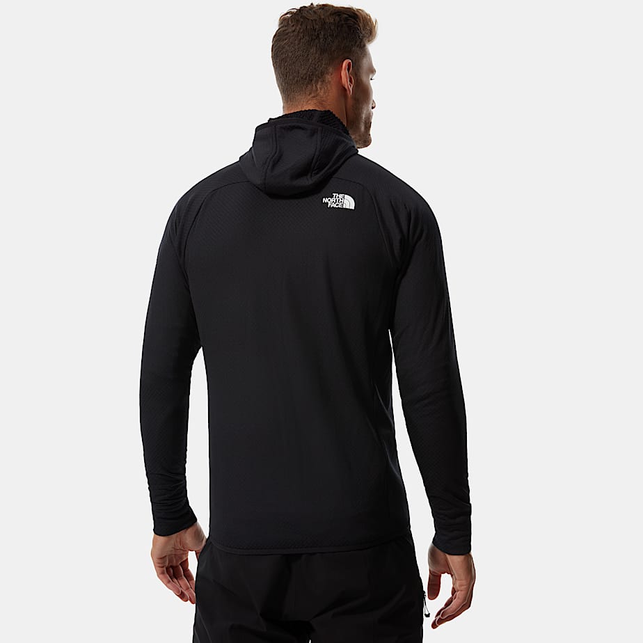 Mens Summit Series L2 Hooded Fleece TNF ALT1