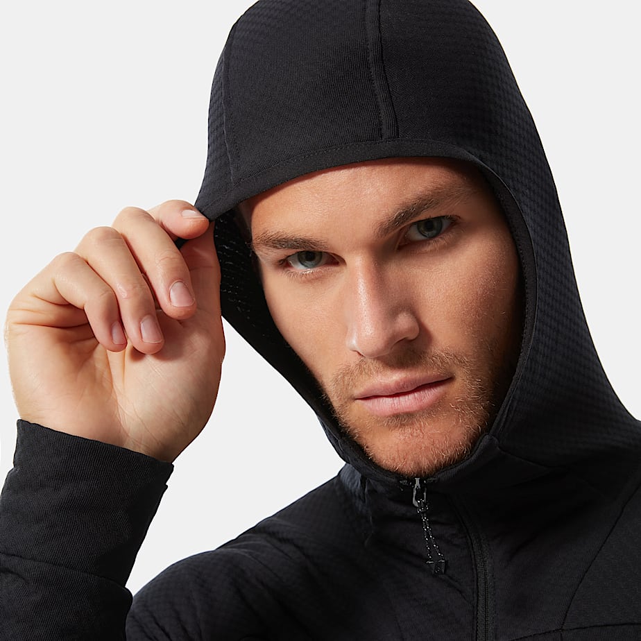 Mens Summit Series L2 Hooded Fleece TNF ALT4