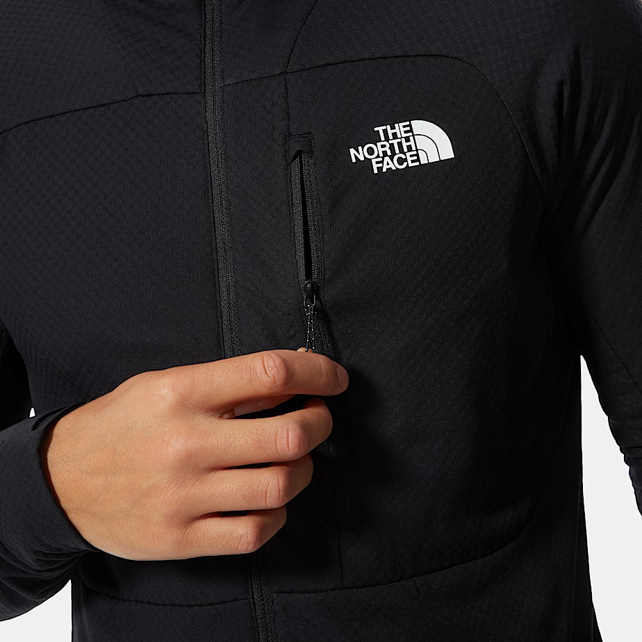 Mens Summit Series L2 Hooded Fleece TNF ALT6