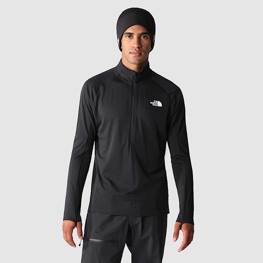 Top con media cremallera Summit Edge para hombre TNF HERO