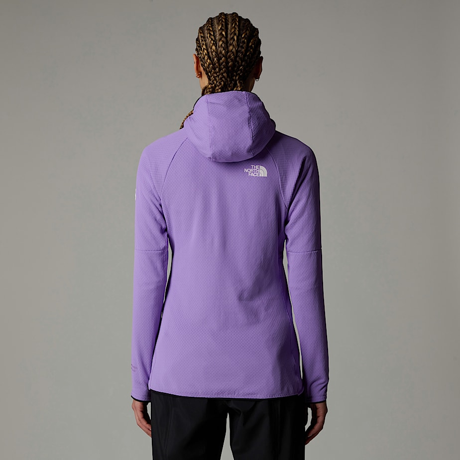Womens Summit Series FUTUREFLEECE Hooded Jacket TNF ALT3