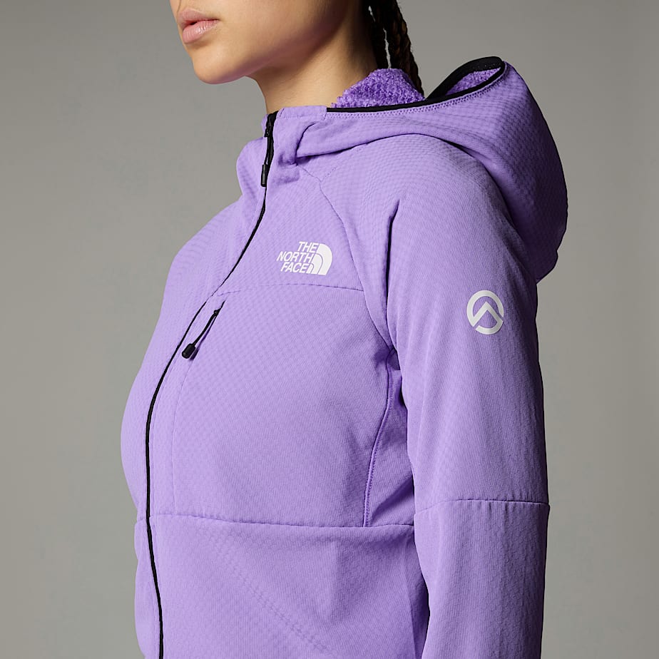 Womens Summit Series FUTUREFLEECE Hooded Jacket TNF ALT7