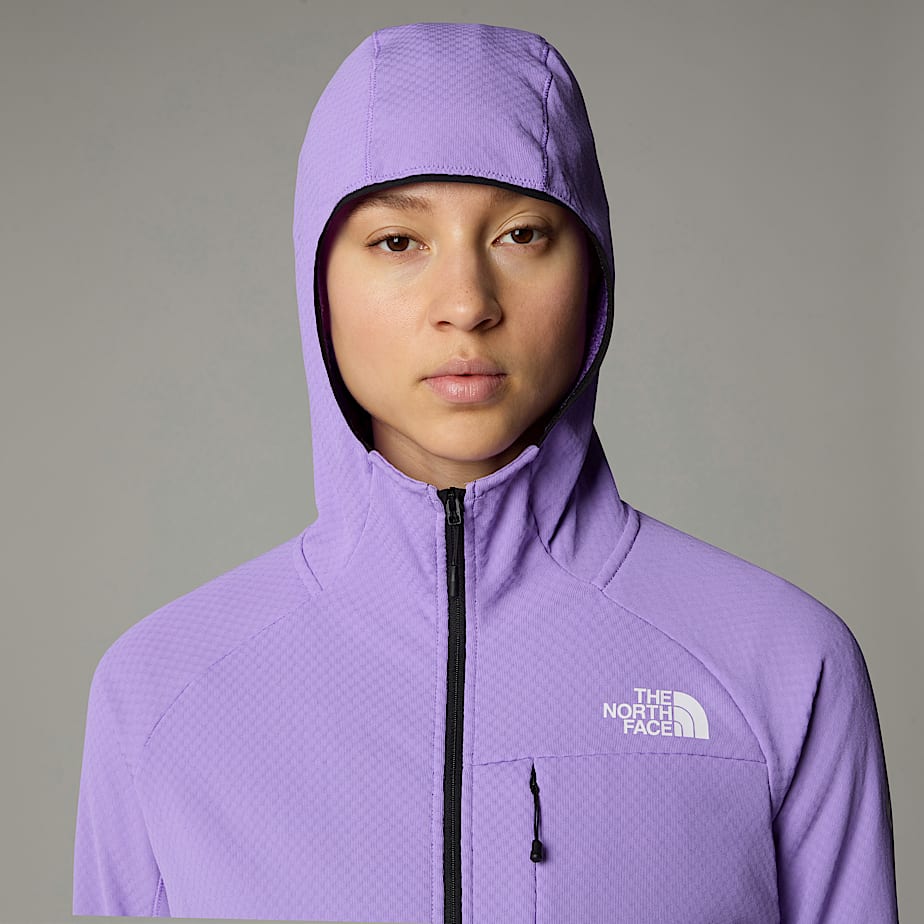 Womens Summit Series FUTUREFLEECE Hooded Jacket TNF ALT6