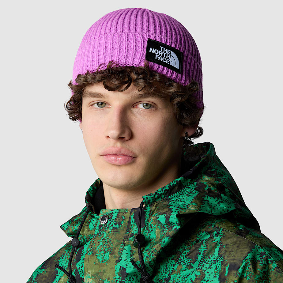 Bonnet à revers et logo carré TNF - 2