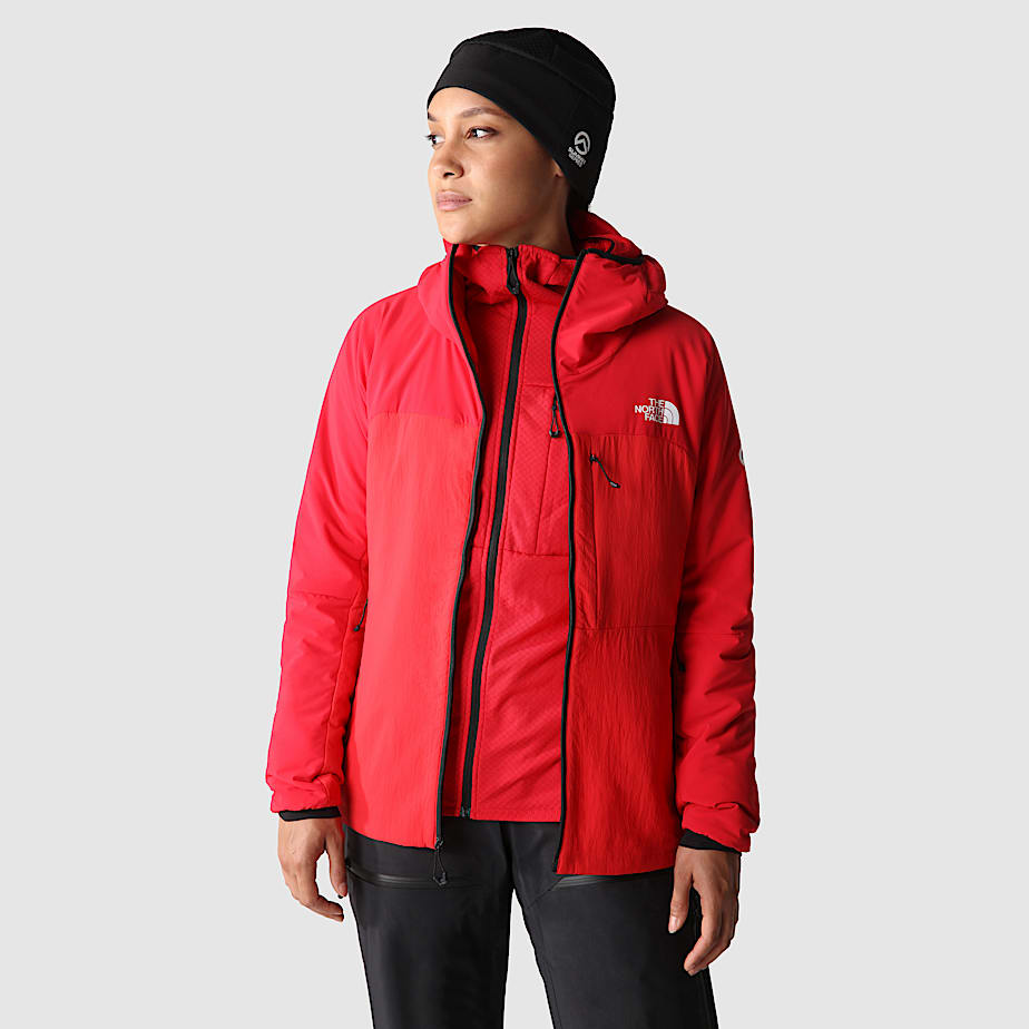 Felpa con cappuccio Summit Casaval Midlayer da donna TNF ALT4