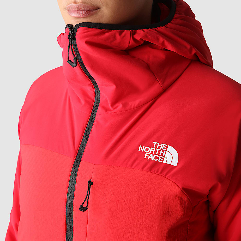 Felpa con cappuccio Summit Casaval Midlayer da donna TNF ALT9