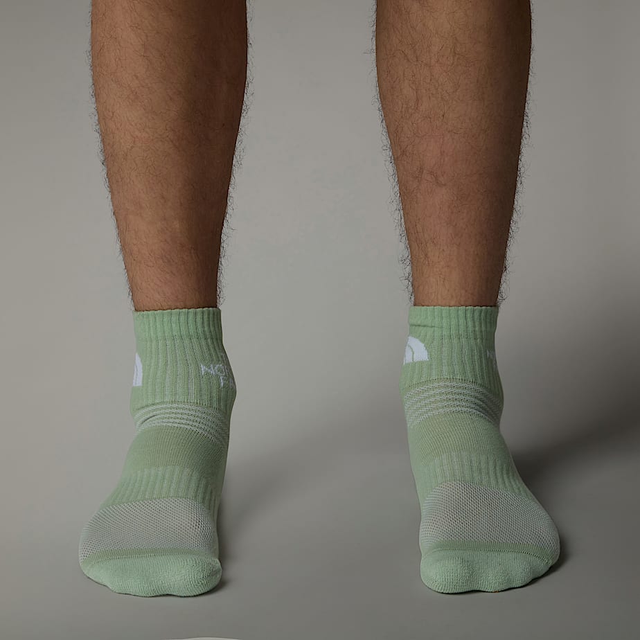 Multi Sport Cushion 14 Socks TNF TNF WhiteMisty SageSteel Blue ALT6