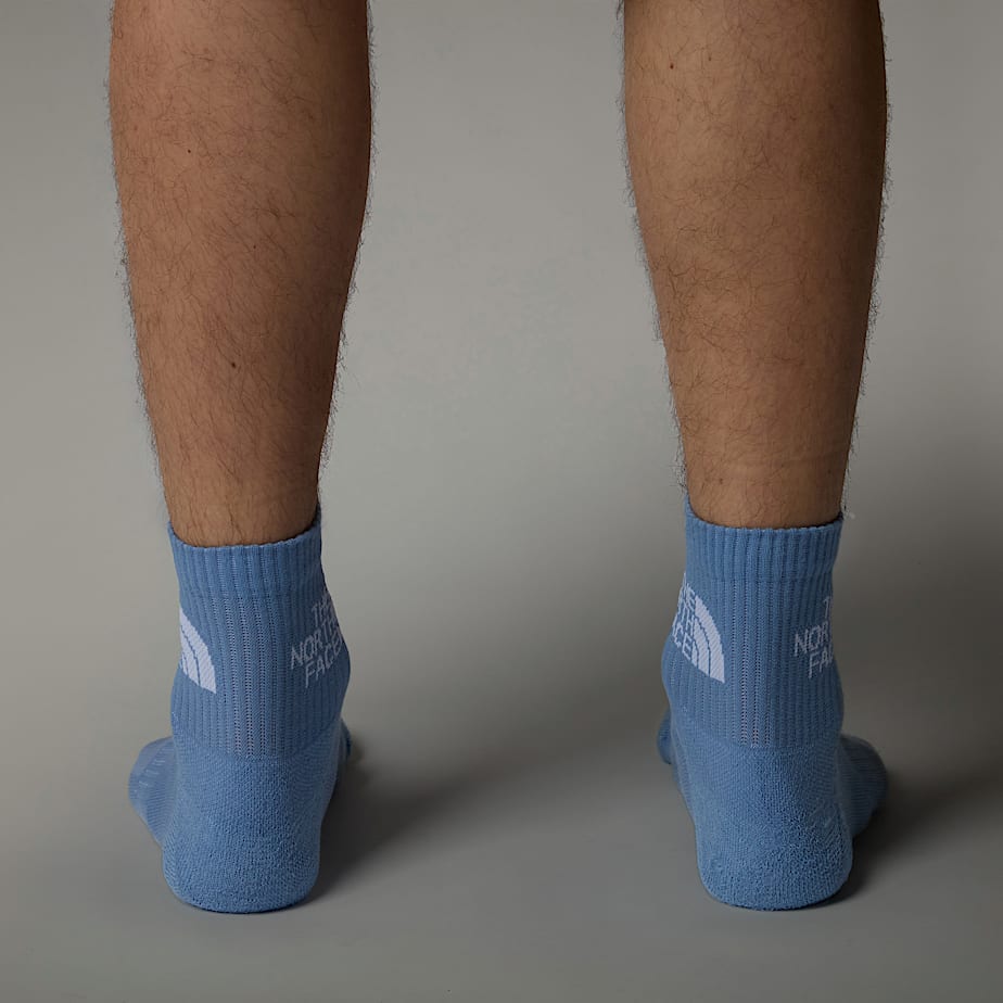 Multi Sport Cushion 14 Socks TNF TNF WhiteMisty SageSteel Blue ALT3